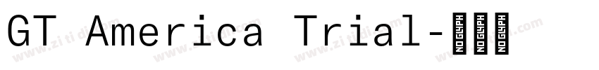 GT America Trial字体转换